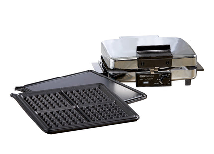 Wafflera 3‑en‑1 Black+Decker, G49TD