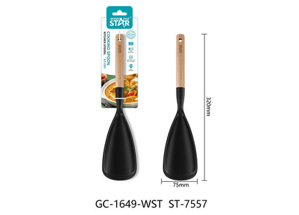 Cuchara de Cocina Winning Star, ST-7557 Silicona, Nylon, Madera