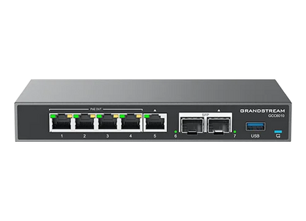 Grandstream GCC6010 Solución 4 en 1 con IP PBX, Firewall, Router VPN, Switch Gigabit y 4 PoE