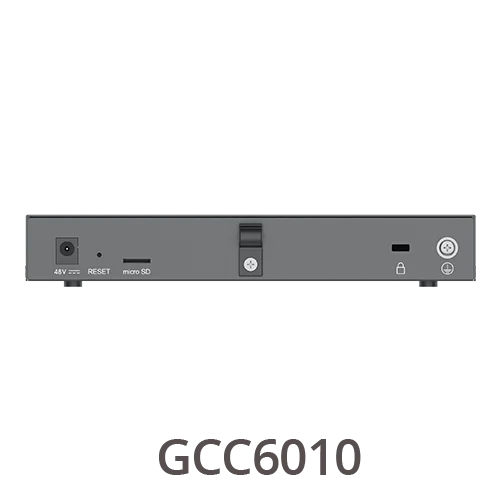 Grandstream GCC6010 Solución 4 en 1 con IP PBX, Firewall, Router VPN, Switch Gigabit y 4 PoE