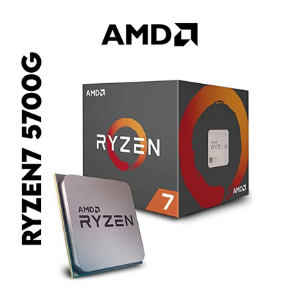 Procesador AMD Ryzen 7 5700G | 5ª Gen | 3.8 GHz | AM4