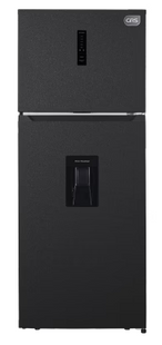 GRS GRD 425FF-TTX Refrigeradora de 16 pies³ con Dispensador, 2 Puertas y Acabado Gris