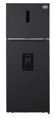 GRS GRD 425FF-TTX Refrigeradora de 16 pies³ con Dispensador, 2 Puertas y Acabado Gris