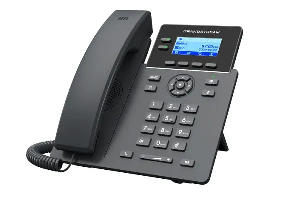 Grandstream Teléfono IP 2 Líneas Wi-Fi 6 Doble Banda, GRP2602W