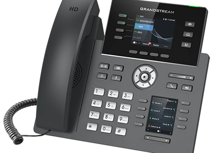 Grandstream GRP2614 Teléfono IP de 4 Líneas, 12 Cuentas SIP, PoE Gigabit, Wi-Fi 6 y Bluetooth