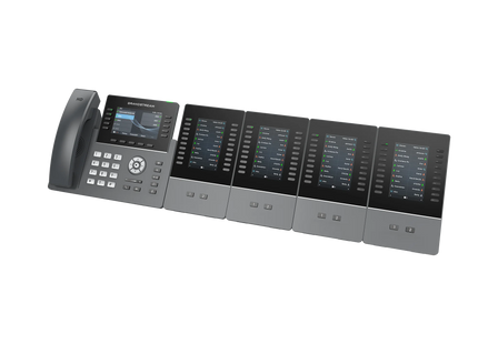 Grandstream GRP2615 Teléfono IP de 10 Líneas, 16 Cuentas SIP, Wi-Fi, Bluetooth, PoE y Pantalla de 4.3"