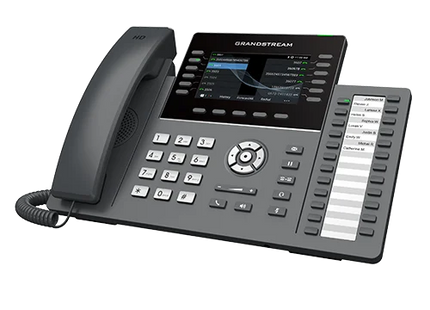 Grandstream GRP2636 Teléfono IP 12 Líneas, 16 SIP, 24 Teclas MPK, PoE y Pantalla de 4.3"