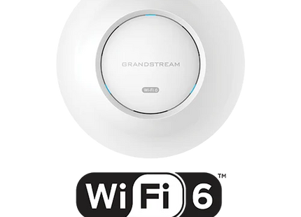 Grandstream GWN7660E Punto de Acceso Wi-Fi 6 Dual Band 3 Gbps PoE/PoE+ para 256 Clientes