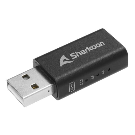 Hub Sharkoon Gaming DAC Pro S V2 | DAC USB | Sonido 7.1 Virtual | RGB | Conexión USB