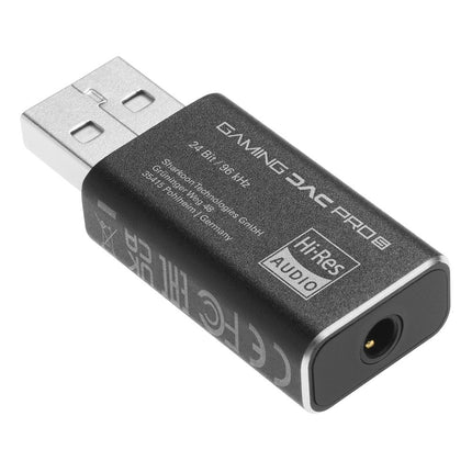 Hub Sharkoon Gaming DAC Pro S V2 | DAC USB | Sonido 7.1 Virtual | RGB | Conexión USB