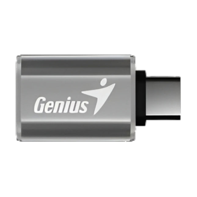 Adaptador Genius RS2 ACC-C2A | USB Type-C a USB Tipo A | Transferencia de Datos | Plug and Play | Color Negro