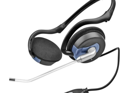 Headset Genius HS-300N | Conexión 3.5mm | Micrófono Integrado | Alámbrico | Negro