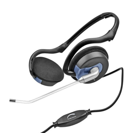Headset Genius HS-300N | Conexión 3.5mm | Micrófono Integrado | Alámbrico | Negro