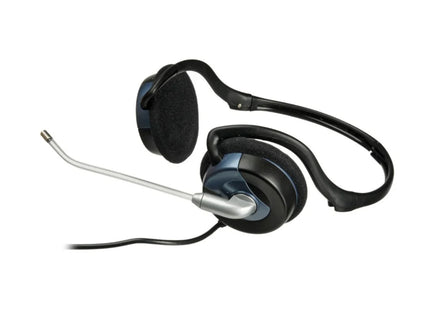 Headset Genius HS-300N | Conexión 3.5mm | Micrófono Integrado | Alámbrico | Negro