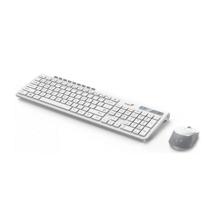 Teclado y Mouse Genius SlimStar 8230 | Inalámbrico Bluetooth + Receptor USB | Español | Negro