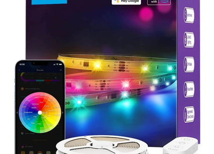 Tira de Luces LED RGB Govee Smart Wi-Fi + Bluetooth, 10 metros, H61101A1