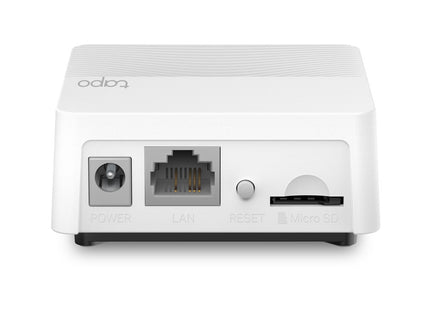TP-Link Tapo H200 hub smart vista posterior con conexiones