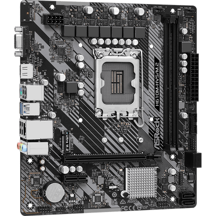 Tarjeta Madre ASRock H610M-HVS/M.2 R2.0 | LGA 1700 | DDR4 | M.2 | Micro ATX