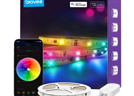 Luces Govee RGBIC LED Strip Lights, H618A, 5 metros