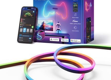 Luces Govee H61D4 Neon Rope Light 2S, 4 Metros