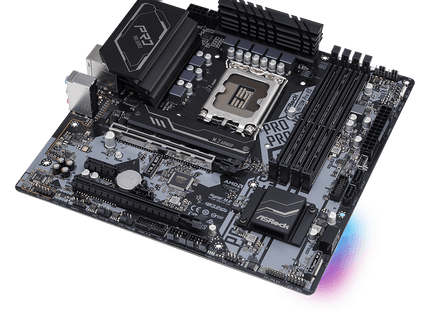 Tarjeta Madre ASRock H670M PRO RS DDR4 | Micro ATX | LGA 1700 | DDR4 hasta 5000 MHz