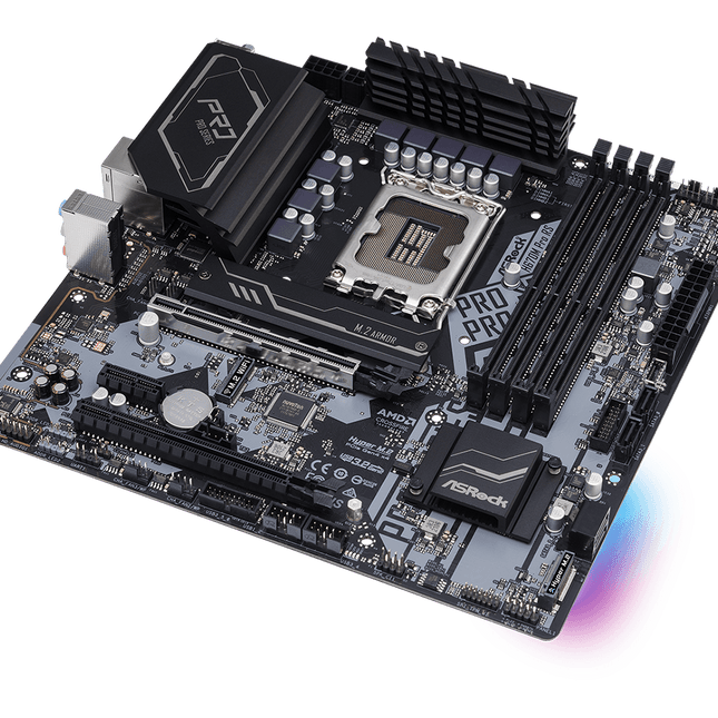Tarjeta Madre ASRock H670M PRO RS DDR4 | Micro ATX | LGA 1700 | DDR4 hasta 5000 MHz