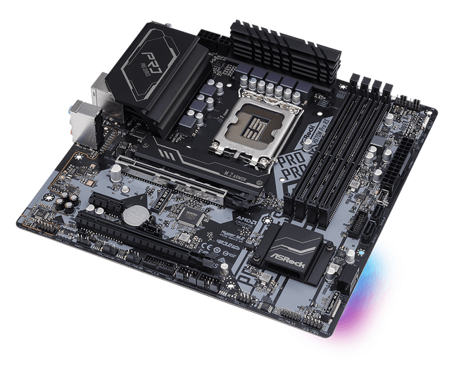 Tarjeta Madre ASRock H670M PRO RS DDR4 | Micro ATX | LGA 1700 | DDR4 hasta 5000 MHz