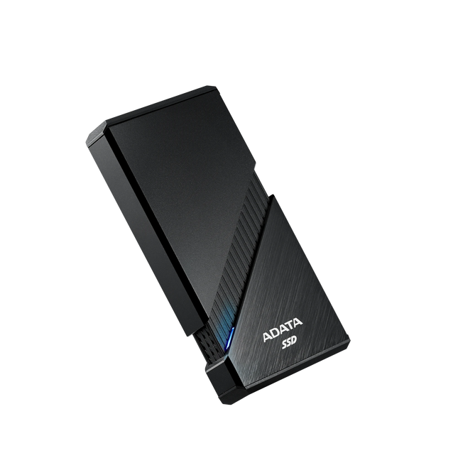 SSD Externo ADATA SE920 | 1TB | USB4 40Gbps | Lectura 3,800MB/s | Escritura 3,700MB/s | Negro