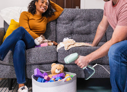 Vaporizador de Ropa Vertical Black + Decker HGS250-LA | Planchado Avanzado | Calentamiento Rápido | 3 Accesorios