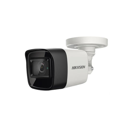 Cámara de Seguridad Analógica Hikvision DS-2CE16H0T-ITPFS | 5MP | Bullet | IP67 | Micrófono Integrado | 2.8mm