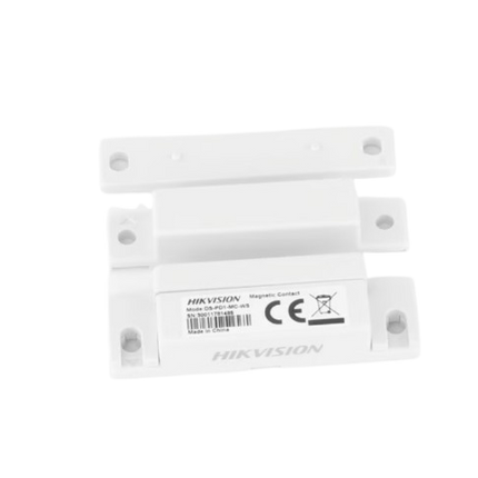 Sensor Magnético para Puerta Hikvision DS-PD1-MC-WS | Inalámbrico | 433MHz | Bidireccional