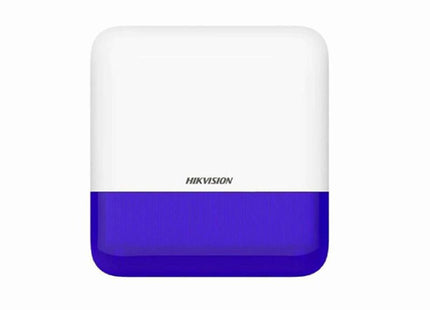 Sirena Externa Inalámbrica Hikvision DS-PS1-E-WB | 110dB | 1600m RF | IP65 | 433MHz