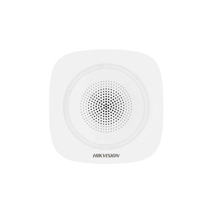 Sirena Interna Inalámbrica Hikvision DS-PS1-I-WB | 90~110dB | 1600m RF | 433MHz