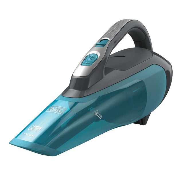 Aspiradora de Mano Black+Decker HLWVA325J21-B3 | Húmedo y Seco | Inalámbrica | 8 oz | Filtro Lavable | Montaje en Pared | Azul