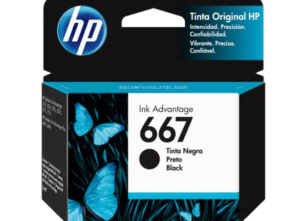 HP cartucho HP 667 negro 3YM79Al