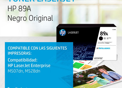 HP toner 89A negro CF289A