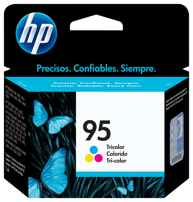 HP cartucho Tricolor 260Pgs #95 C8766WL