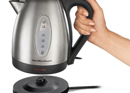 Hamilton Beach tetera eléctrica 1.7L 40880G, vista de ventana de agua