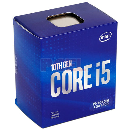 Procesador Intel Core i5-10400F | 10ª Gen | 2.9 GHz | 6 Núcleos | 12MB Caché | LGA 1200