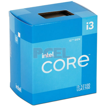 Procesador Intel Core i3-12100 | 12ª Gen | 3.3 GHz | LGA 1700