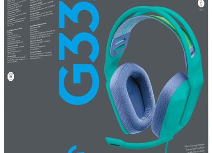 Headset Logitech Gaming G335 | Micrófono Flip-to-Mute | Sonido Estéreo