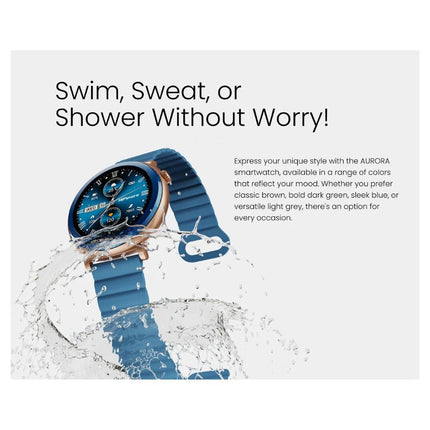Smart Watch HIFUTURE AURORA | Pantalla Full Touch 1.78” | Monitoreo de Salud Avanzado | Notificaciones Inteligentes | Resistencia al Agua IP68
