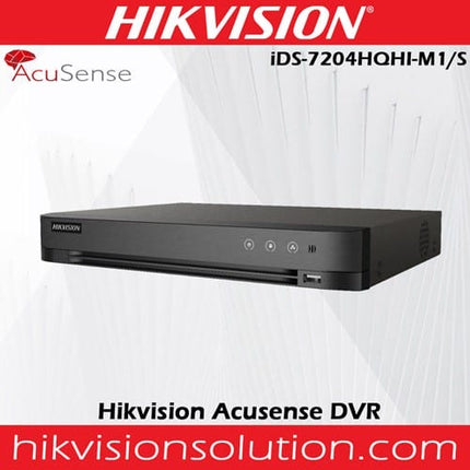 DVR Hikvision IDS-7204HQHI-M1/S | 4CH | 1080P | H.265 | AcuSense | 1U