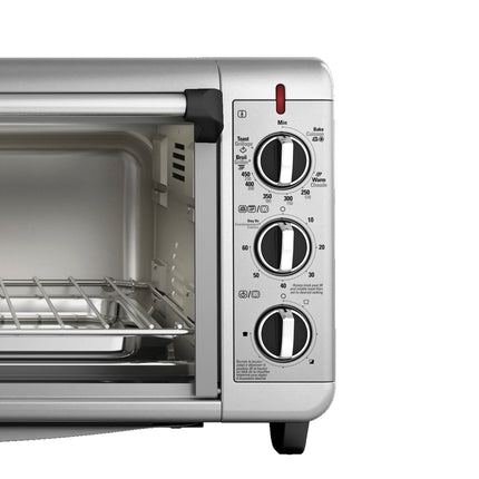 Horno de Convección Black+Decker TO3260XSBD | 30 L (8 rebanadas) | 1500 W | Digital | 4 Funciones | Acero Inoxidable