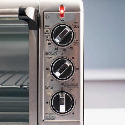 Horno de Convección Black+Decker TO3260XSBD | 30 L (8 rebanadas) | 1500 W | Digital | 4 Funciones | Acero Inoxidable