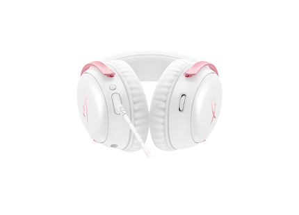Audífonos HP HyperX Cloud III Blanco/Rosa, 9W1Q4AA