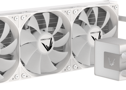 Formula V Line Ice Jet Glow 360 blanco - vista frontal de estudio sin iluminación