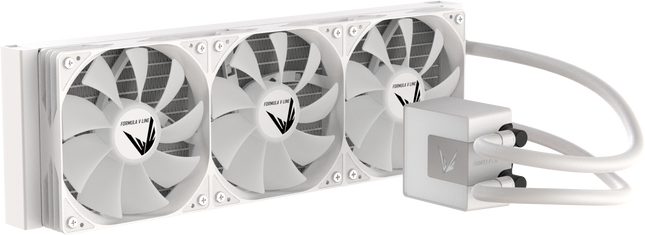 Formula V Line Ice Jet Glow 360 blanco - vista frontal de estudio sin iluminación