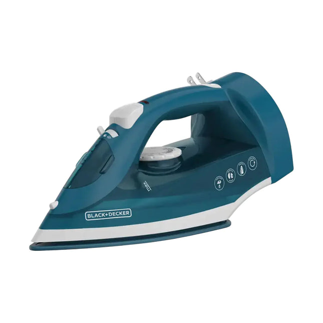 Plancha de Vapor Black+Decker ICR004B‑LA | 1200 W | Suela Acero Inoxidable | Cable Retráctil | Auto‑Clean