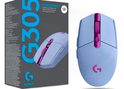 Detalle sensor HERO 12K DPI Mouse Logitech G305 en base inferior del dispositivo